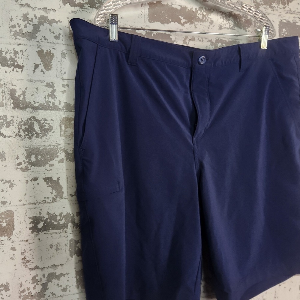 Columbia PFG Shorts Mens 42 Blue Performance Fishing Golf Outdoor Active Casual - Picture 3 of 11